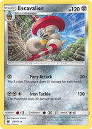 Escavalier (69/111) [SM  Crimson Invasion] Reverse Holofoil - Rare