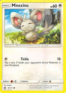 Minccino (085/111) [SM  Crimson Invasion] Reverse Holofoil - Common