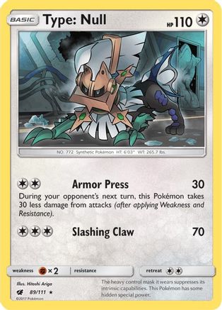 Type: (089/111) [SM  Crimson Invasion] Holofoil - Holo Rare