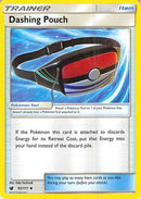 Dashing Pouch (092/111) [SM  Crimson Invasion] Reverse Holofoil - Uncommon