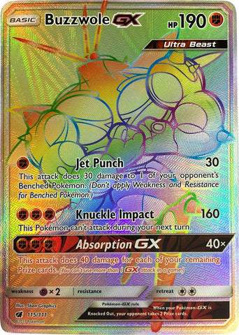Buzzwole GX (Secret) [SM04 - 115/111]