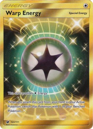Warp Energy (Secret) (123/111) [SM  Crimson Invasion] Holofoil - Secret Rare