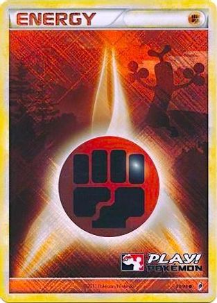 Fighting Energy (Play! Pokemon) (093/095) [League & Championship Cards] Holofoil - Promo