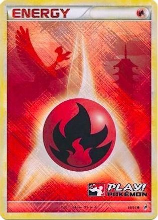 Fire Energy (Play! Pokemon) (89/95) [League & Championship Cards] Holofoil - Promo