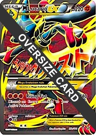 M Lucario EX (55a/111) [Jumbo Cards] Holofoil - Promo