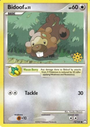 Bidoof (73/123) [Countdown Calendar Promos] - Promo