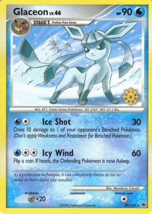 Glaceon (20/100) [Countdown Calendar Promos] - Promo