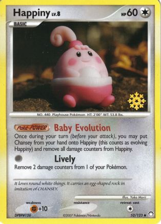 Happiny (52/123) [Countdown Calendar Promos] - Promo
