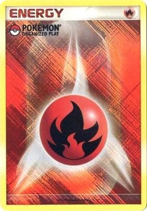 Fire Energy (2009 Unnumbered POP Promo) [League & Championship Cards] Holofoil - Promo