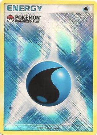 Water Energy (2009 Unnumbered POP Promo) [League & Championship Cards] Holofoil - Promo