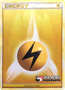 Lightning Energy (2010 Play! Pokemon) [PR - 000]
