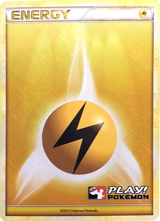 Lightning Energy (2010 Play! Pokemon) [PR]