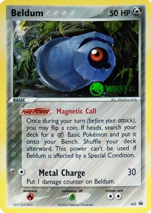 Beldum - 022 (League Promo) [Winner] (22) [League & Championship Cards] - Promo