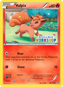 Vulpix (Build-A-Bear Workshop Exclusive) (020/160) [Miscellaneous Cards & Products] - Promo