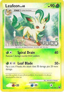 Leafeon [Platinum] [Burger King Promos] Reverse Holofoil - Promo