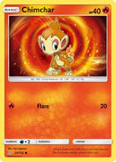 Chimchar (20/156) [SM  Ultra Prism] Reverse Holofoil - Common