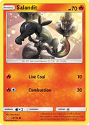 Salandit (025/156) [SM  Ultra Prism] Reverse Holofoil - Common