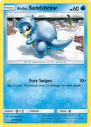 Alolan Sandshrew (028/156) [SM  Ultra Prism] Reverse Holofoil - Common