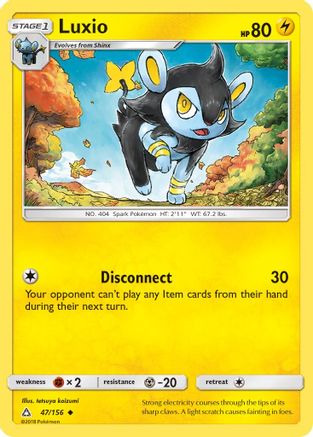 Luxio (047/156) [SM  Ultra Prism] - Uncommon