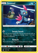 Sneasel (073/156) [SM  Ultra Prism] Reverse Holofoil - Common