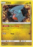 Gible (097/156) [SM  Ultra Prism] Reverse Holofoil - Common