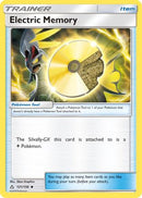 Electric Memory (121/156) [SM  Ultra Prism] Reverse Holofoil - Uncommon