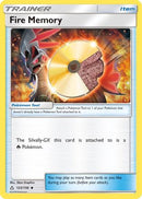 Fire Memory (123/156) [SM  Ultra Prism] Reverse Holofoil - Uncommon