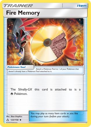 Fire Memory (123/156) [SM  Ultra Prism] - Uncommon