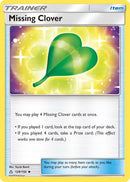 Missing Clover (129/156) [SM  Ultra Prism] - Uncommon