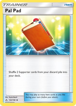 Pal Pad (132/156) [SM  Ultra Prism] - Uncommon