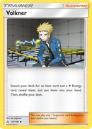 Volkner (135/156) [SM  Ultra Prism] Reverse Holofoil - Uncommon