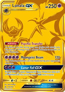 Lunala GX (Secret Rare) (172/156) [SM  Ultra Prism] Holofoil - Secret Rare