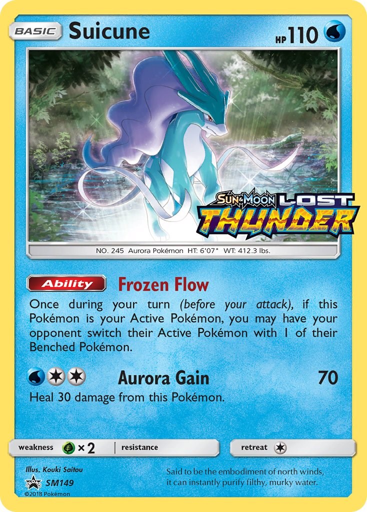 Suicune - SM149 (Prerelease) [SMP - SM149]
