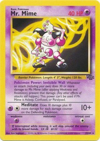 Mr. Mime (022/64) [Jungle] Unlimited - Rare
