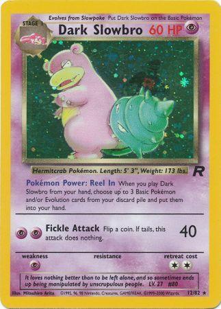 Dark Slowbro (012/82) [Team Rocket] Unlimited Holofoil - Holo Rare