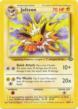 Jolteon (020/64) [Jungle] Unlimited - Rare