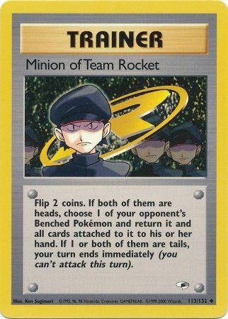 Minion of Team Rocket (113/132) [Gym Heroes] Unlimited - Uncommon