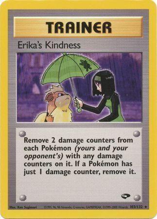 Erika's Kindness (103/132) [Gym Challenge] Unlimited - Rare
