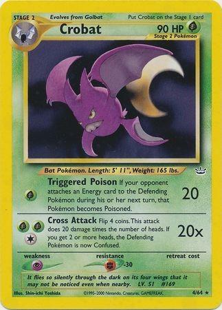 Crobat (4/64) [Neo Revelation] Unlimited Holofoil - Holo Rare