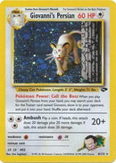 Giovanni's Persian (008/132) [Gym Challenge] Unlimited Holofoil - Holo Rare