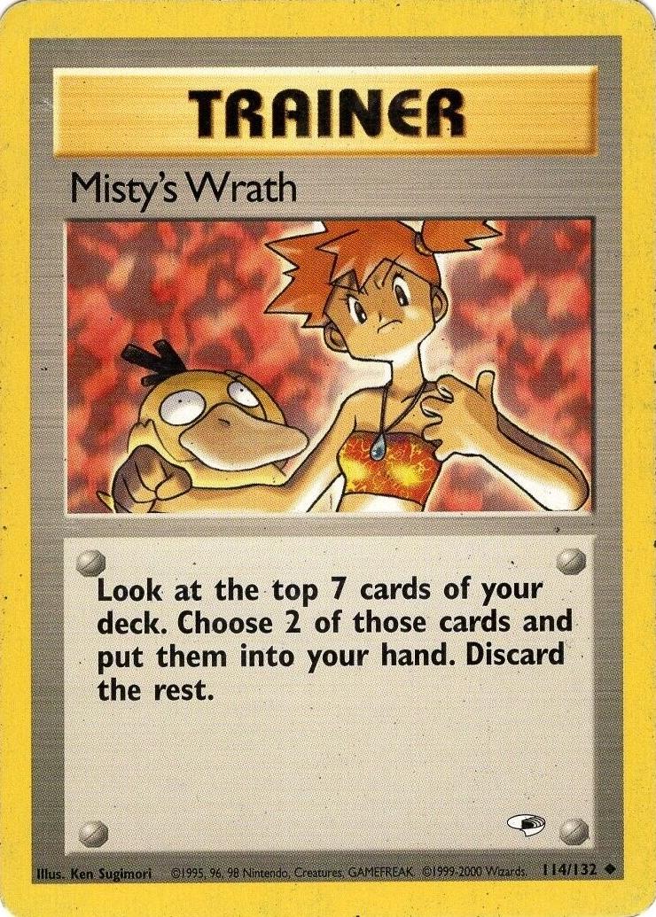 Misty's Wrath (114/132) [Gym Heroes] Unlimited - Uncommon