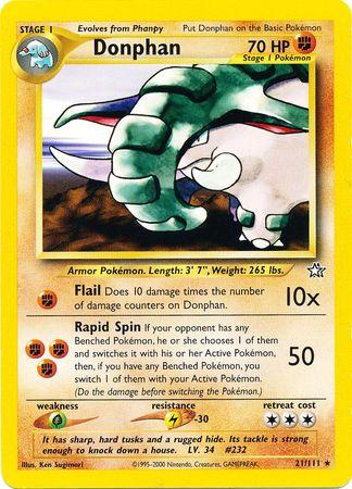 Donphan (021/111) [Neo Genesis] Unlimited - Rare