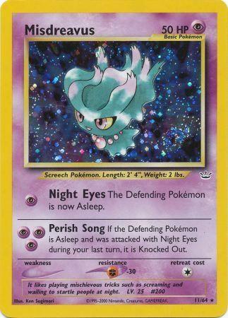 Misdreavus (11/64) [Neo Revelation] Unlimited Holofoil - Holo Rare