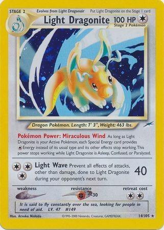 Light Dragonite (14/105) [Neo Destiny] Unlimited Holofoil - Holo Rare