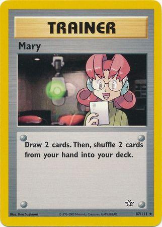 Mary (087/111) [Neo Genesis] Unlimited - Rare