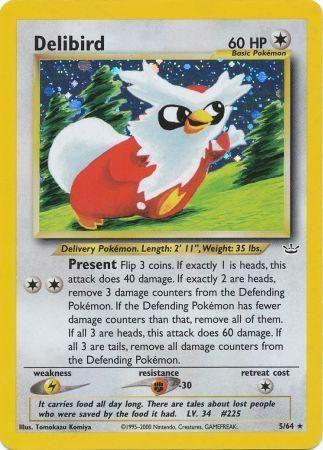 Delibird (005/64) [Neo Revelation] Unlimited Holofoil - Holo Rare