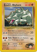 Brock's Rhyhorn (022/132) [Gym Heroes] Unlimited - Rare