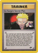 Lt. Surge's Secret Plan (107/132) [Gym Challenge] Unlimited - Rare