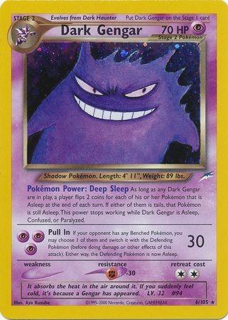 Dark Gengar (6/105) [Neo Destiny] Unlimited Holofoil - Holo Rare