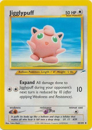 Jigglypuff (44/105) [Neo Destiny] Unlimited - Uncommon